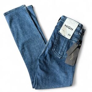 $268 Rag & Bone Nina High-Rise Skinny 
Slim Fit Ankle Jean 24 NWT